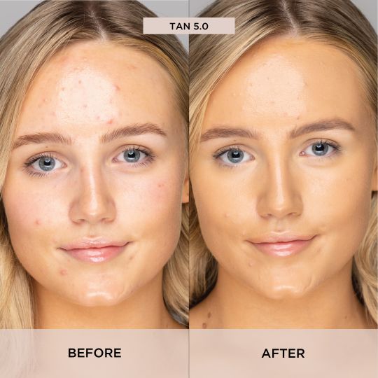 Sculpted By Aimee Connolly Satin Silk Longwear Foundation 30ml Tan 5.0N