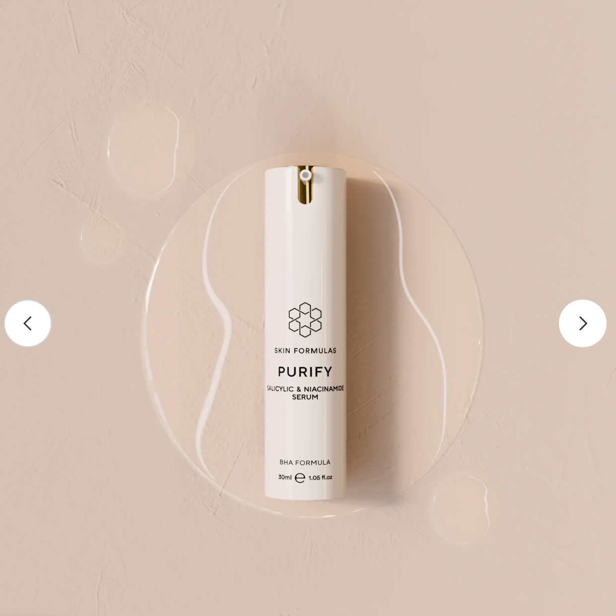 Skin Formulas Purify Serum Salicylic & Niacinamide - 30ml acne