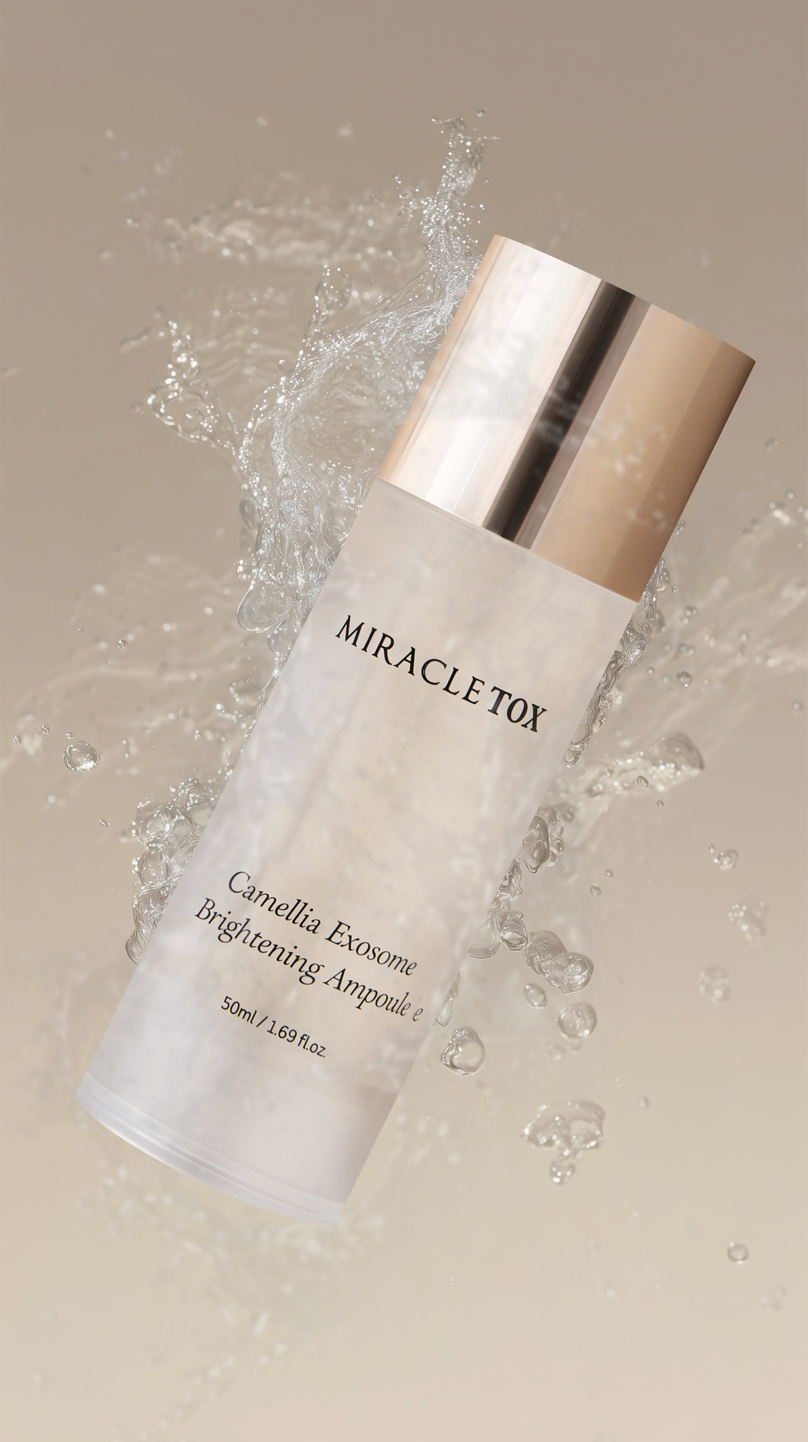 miracletox camellia exosome brightening ampoule