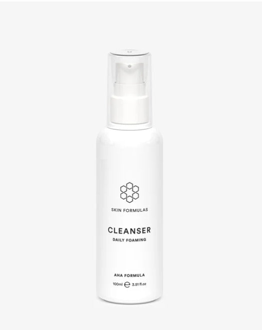 skin formulas daily foaming cleanser