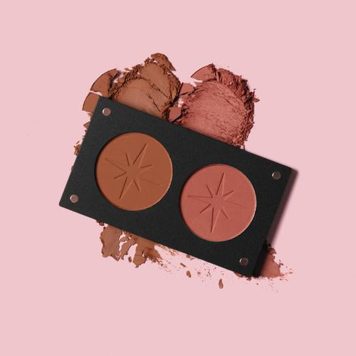 Inglot Bask in the Glow Duo Palette | Sunset